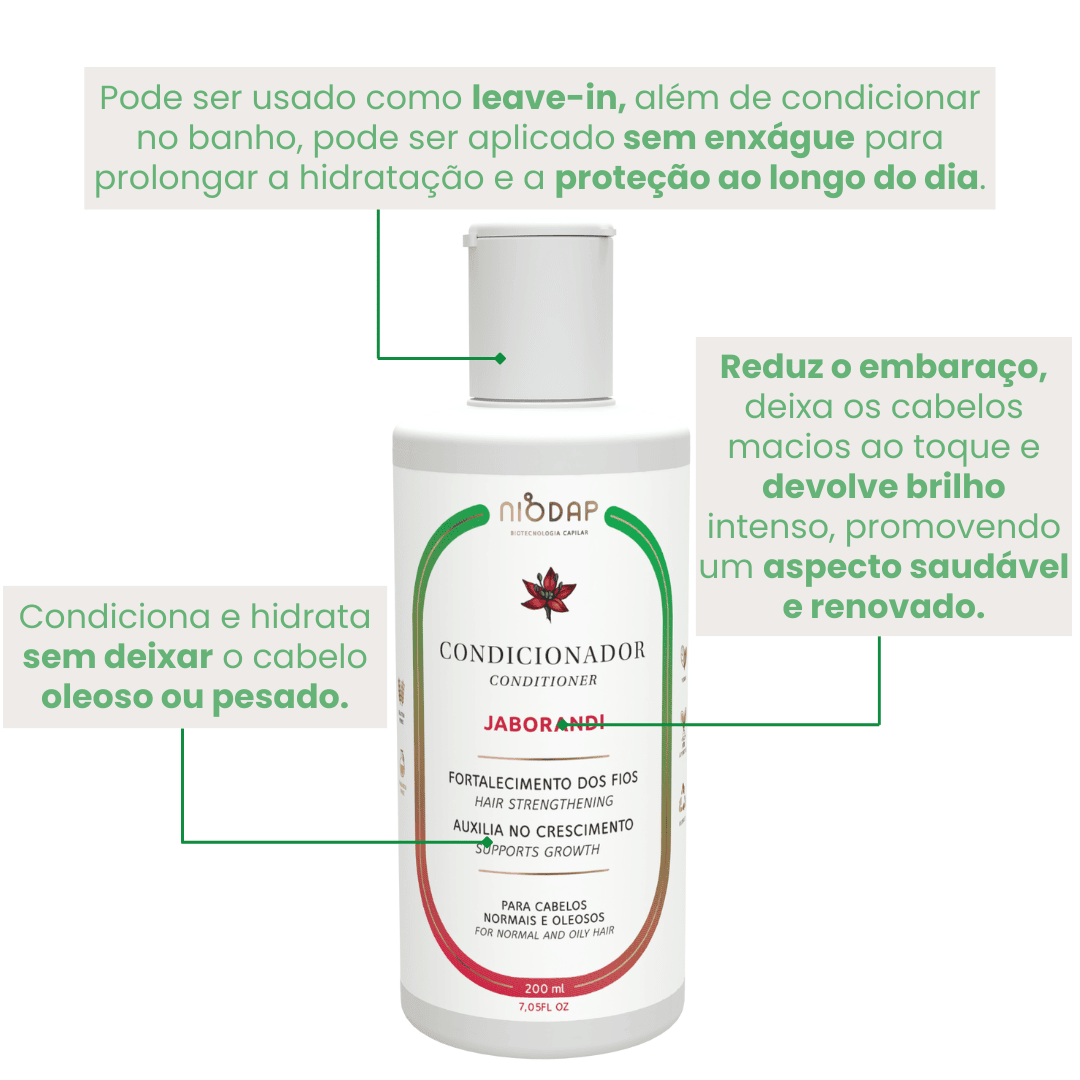 O que tem no Condicionador
